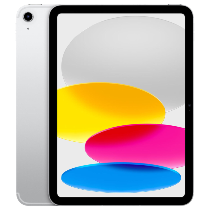 iPad 10 (2022) WiFi + 5G – Zilver – 256 GB