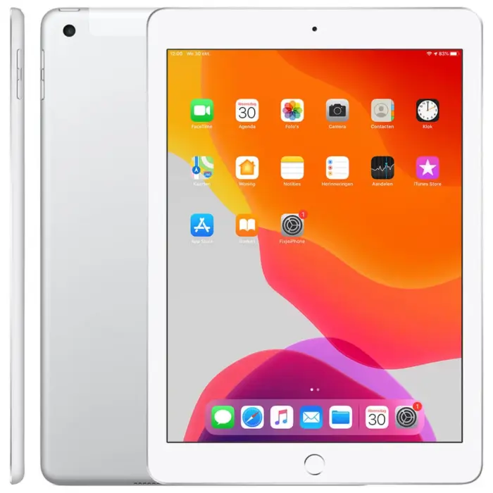 iPad 2018 WiFi + 4G – Zilver – 32 GB