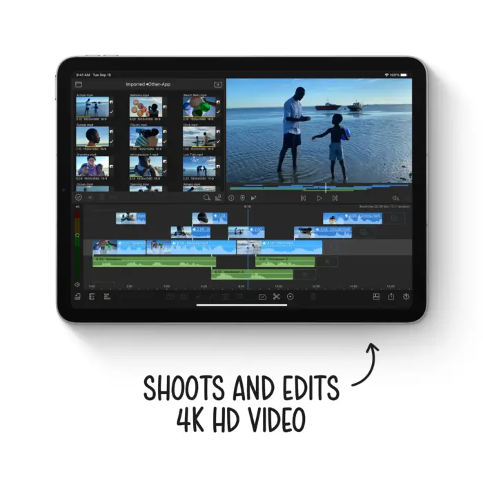 iPad Air 4 (2020) – Spacegrijs – 64 GB