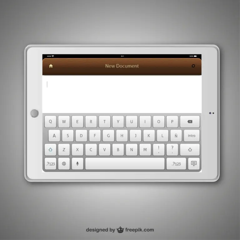Zwevend toetsenbord iPad: zo werkt het